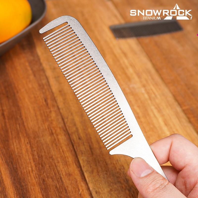SNOWROCK Stone-Washed Titanium - Comb Pocket Titanium 评论和价格