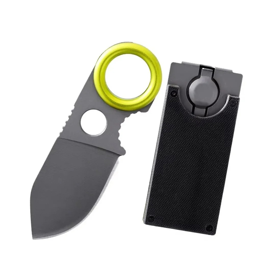 Mini EDC Ring Fixed Blade Knif - Edc Pocket Carry Fixed Blade 评论和价格
