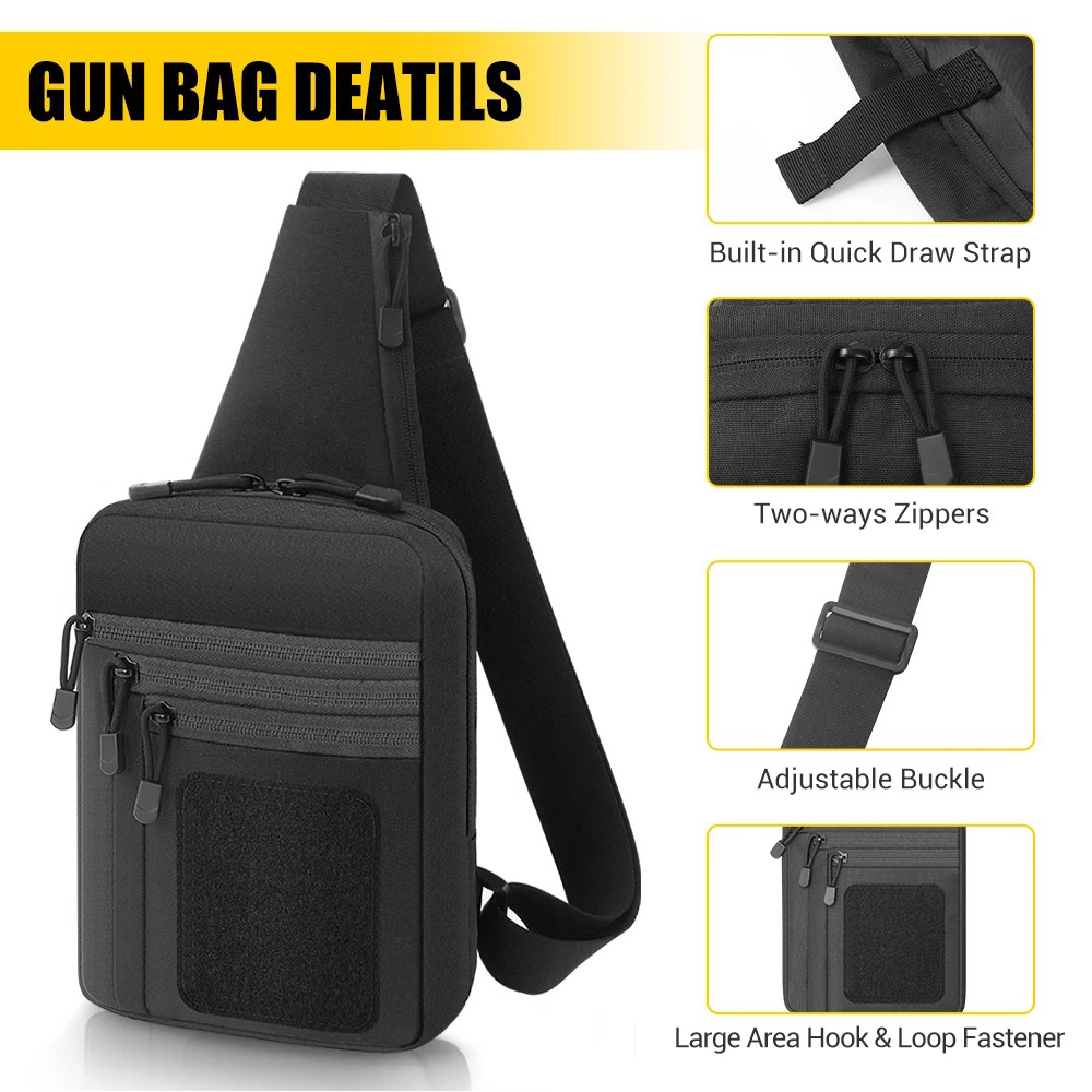 Concealed Carry Chest Gun Bag  - Edc Concealed Carry Sling Bag 评论和价格