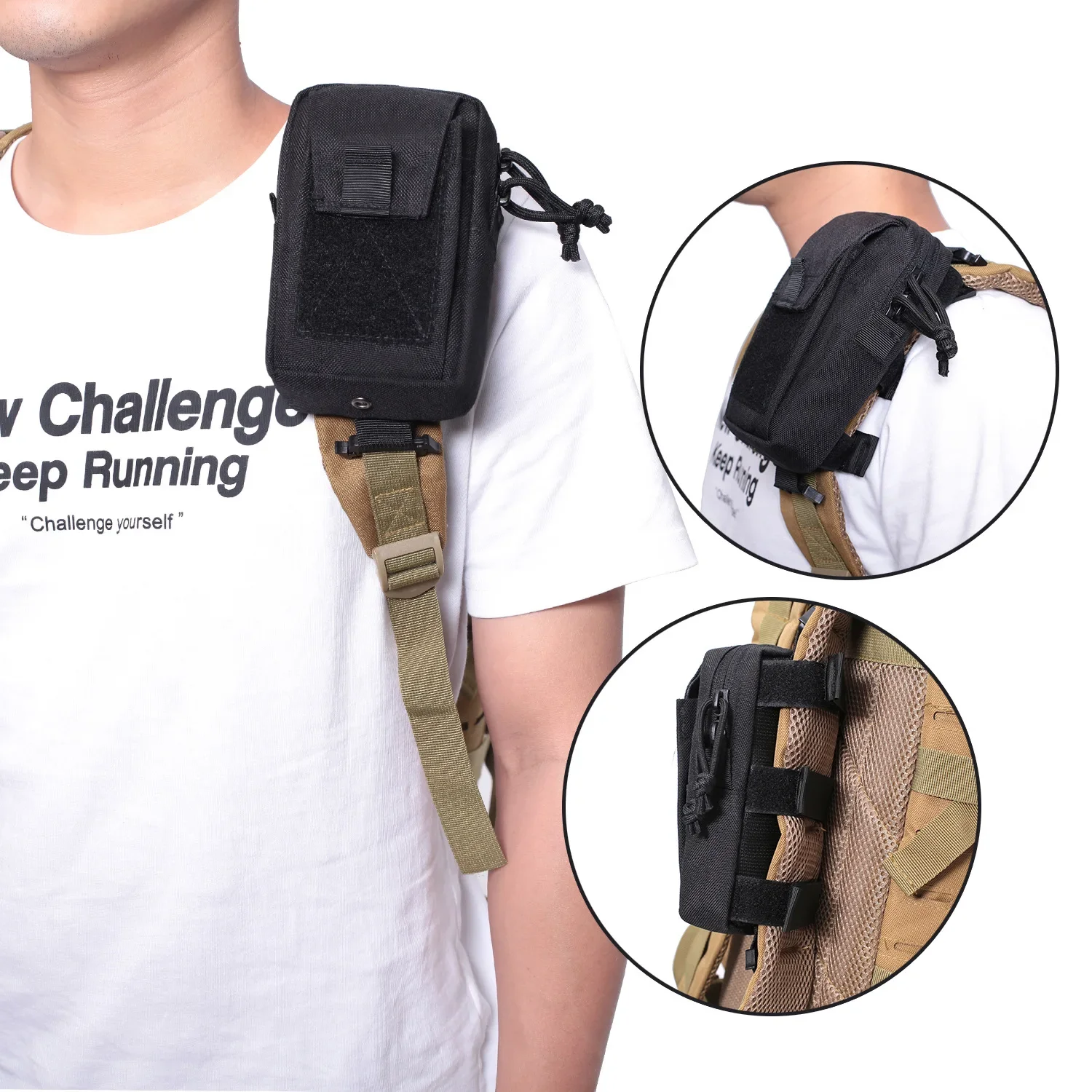 Molle Backpack Strap Phone Hol - Edc Carry Kit 评论和价格