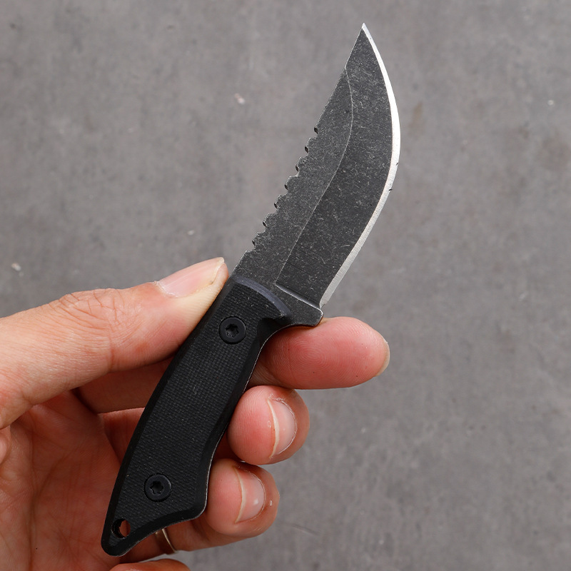 5CR15 Stainless Steel Small Fi - Edc Pocket Carry Fixed Blade 评论和价格