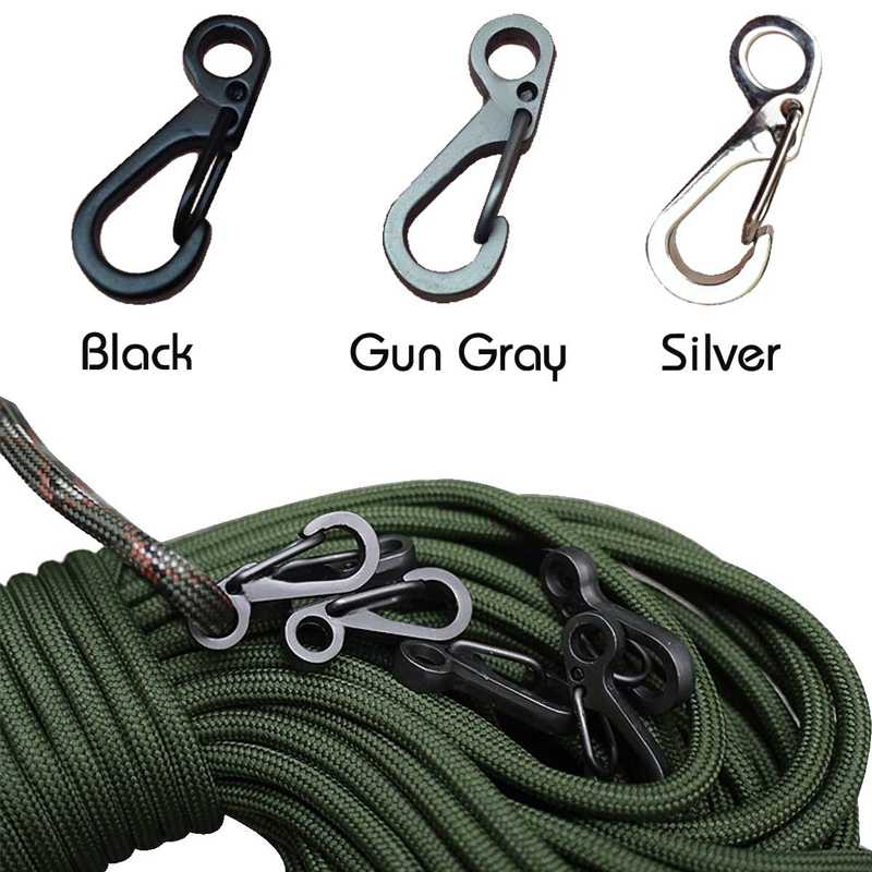 10Pcs/lot Mini Carabiner Parac - Edc Carry Kit 评论和价格