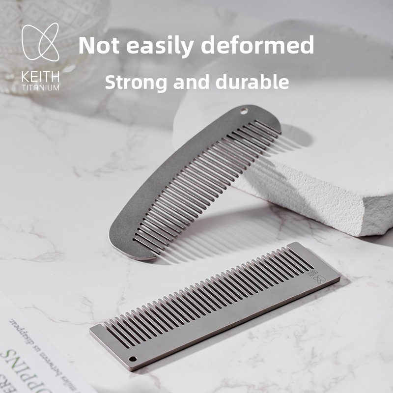 KEITH Titanium Purse Comb for  - Comb Pocket Titanium 评论和价格