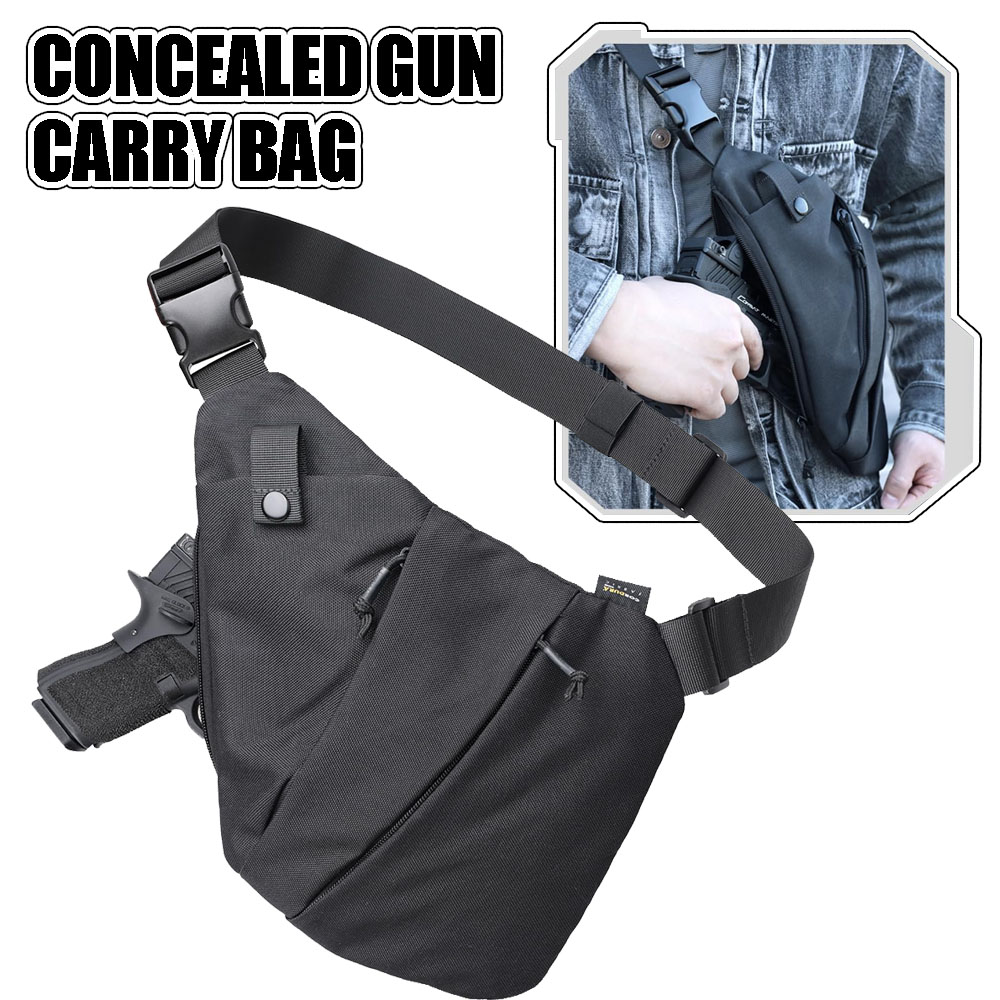 Tactical Concealed Gun Carry B - Edc Concealed Carry Sling Bag 评论和价格
