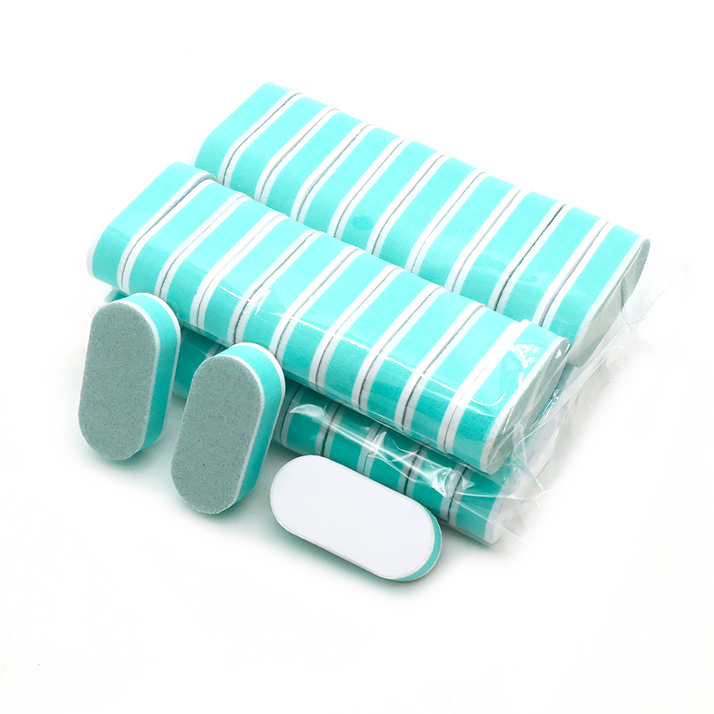 10/60/120pcs Mini Nail Buffer  - Nail File Titanium 评论和价格