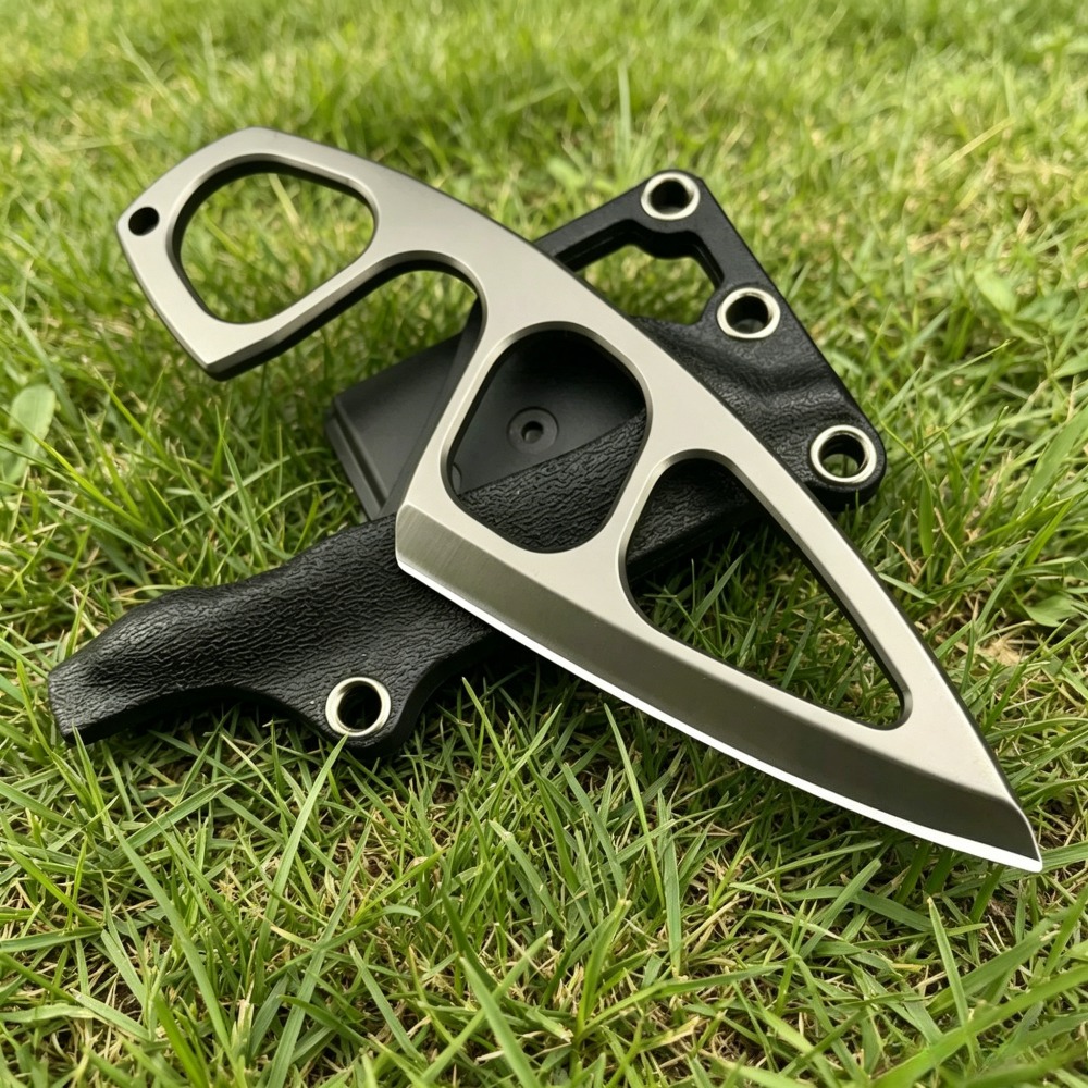 High Hardness Neck Knife 440C  - Edc Pocket Carry Fixed Blade 评论和价格