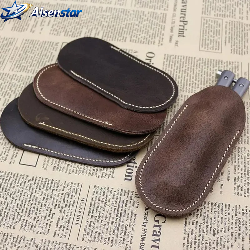 Leather small knife cover carr - Edc Pocket Carry Fixed Blade 评论和价格
