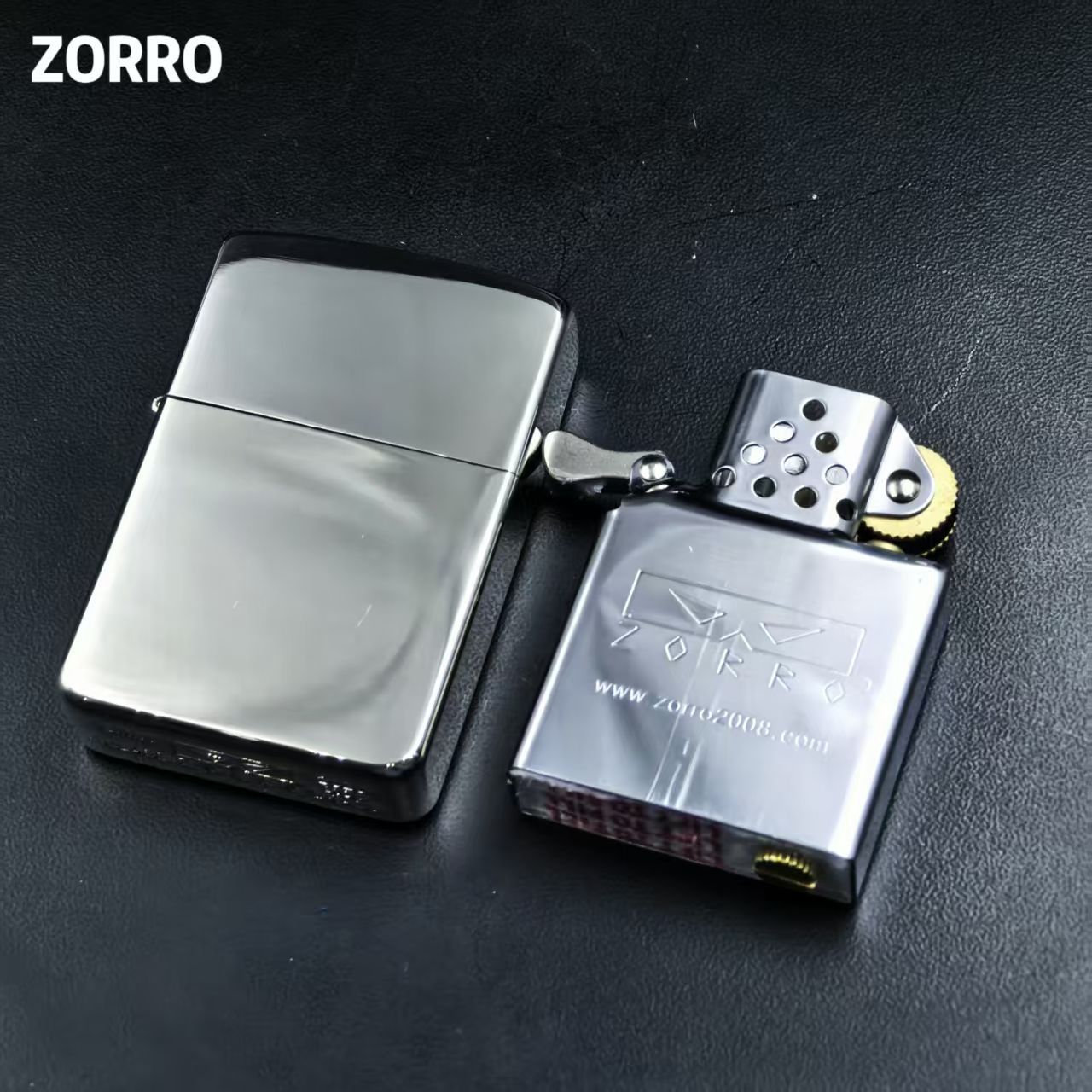 ZORRO new 910S Nickel Silver 1 - Lighter Insert Zippo 评论和价格