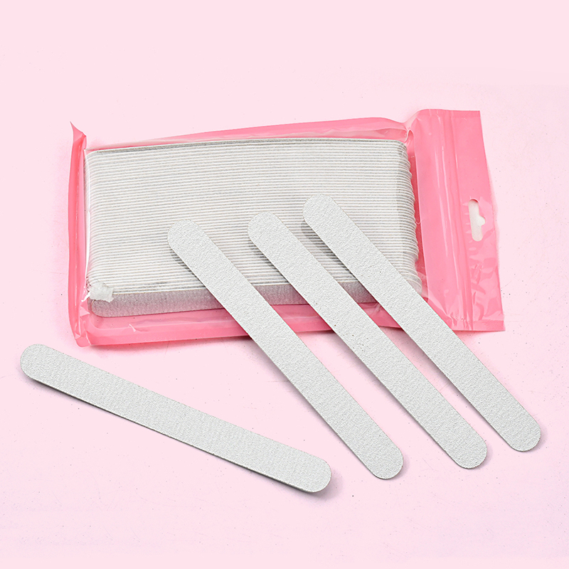 50Pcs/100Pcs Grey Removalble P - Nail File Titanium 评论和价格