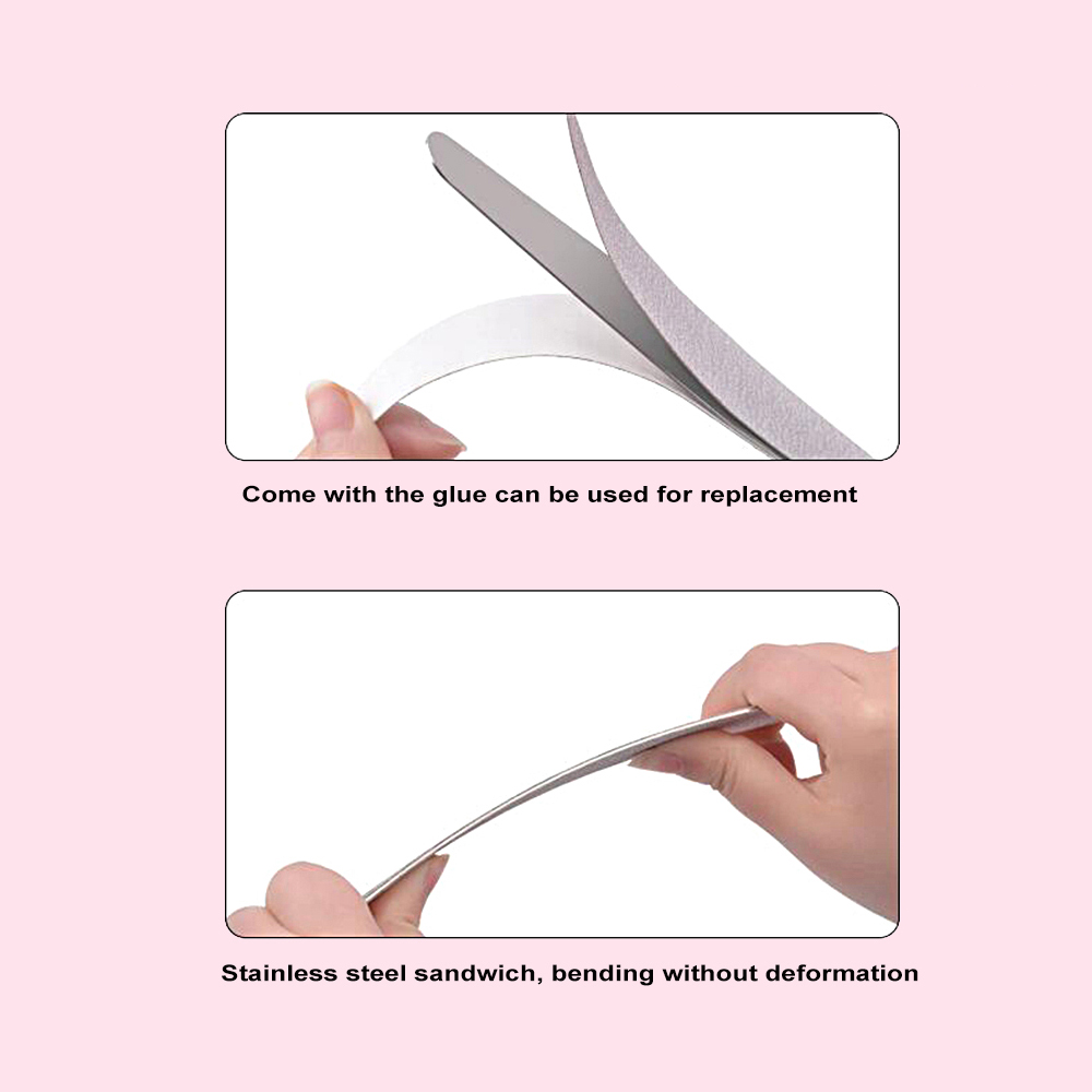 50Pcs/100Pcs Grey Removalble P - Nail File Titanium 评论和价格
