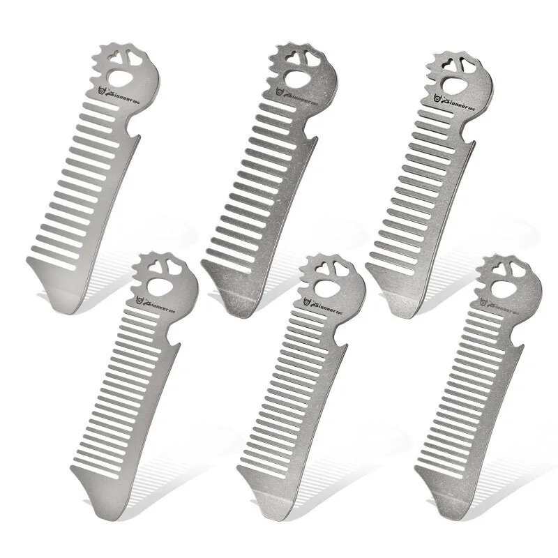 FEGVE Titanium alloy comb with - Comb Pocket Titanium 评论和价格