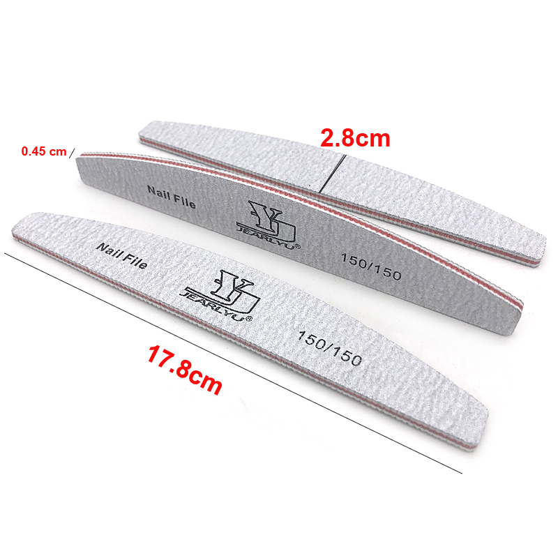 5Pcs Nail File Set Mix Color P - Nail File Titanium 评论和价格