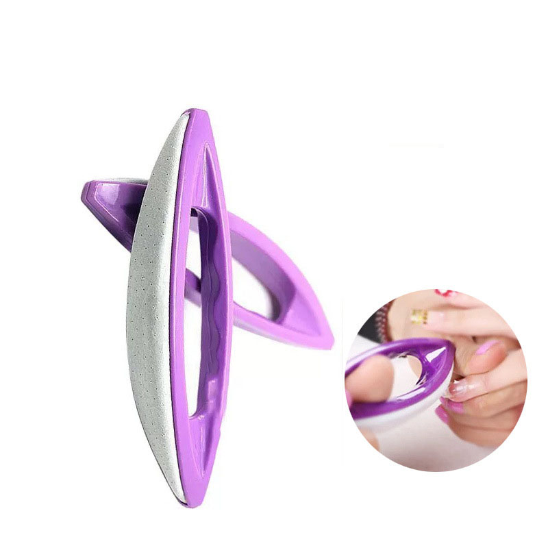 Top Nail Purple Sheepskin Brus - Nail File Titanium 评论和价格