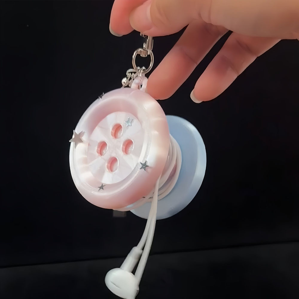 Cute Cable Winder Keychain Ear - Cable Winder Keychain 评论和价格