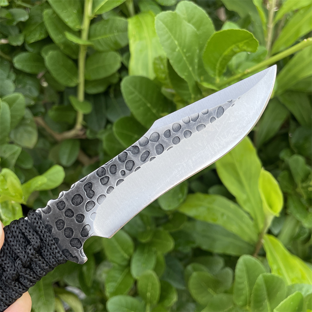 Forged 8cr13mov Blade Pocket k - Edc Pocket Carry Fixed Blade 评论和价格