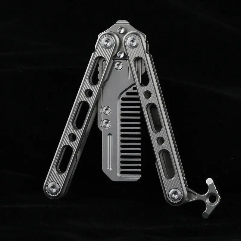 FEGVE EDC Titanium Alloy Comb  - Comb Pocket Titanium 评论和价格