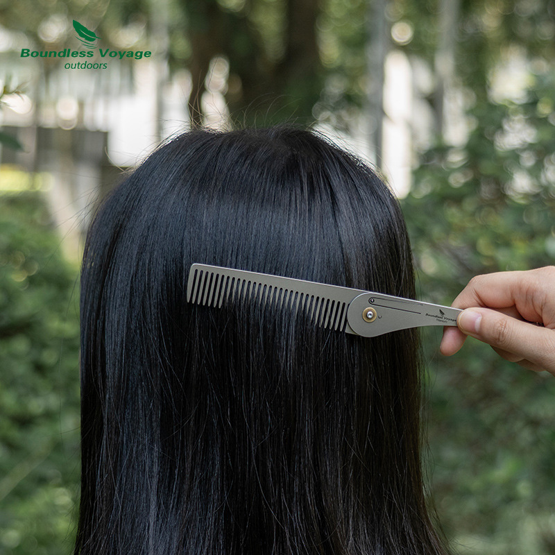 Pure Titanium Hair Comb, Ultra - Comb Pocket Titanium 评论和价格
